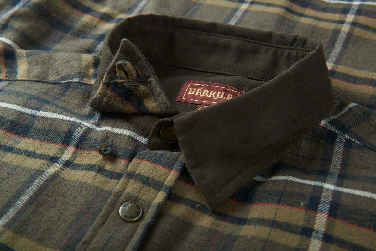 Koszula Pajala - Willow green check - Härkila