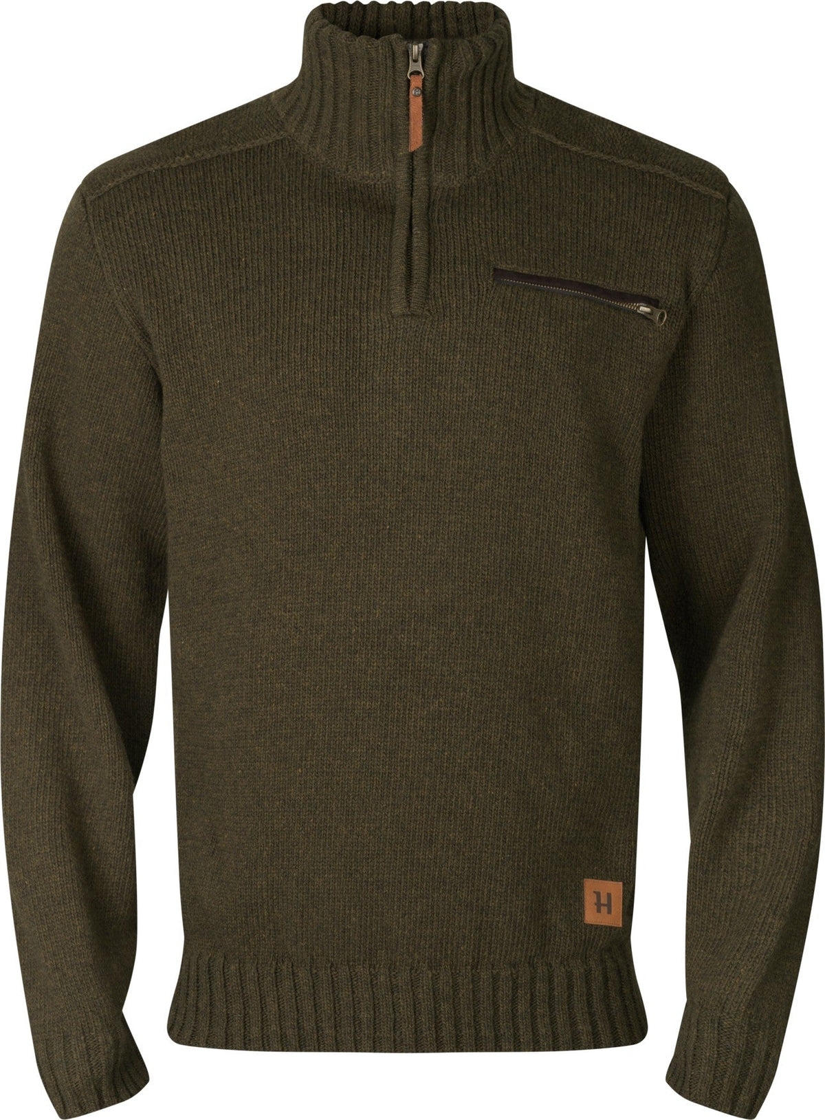 Annaboda 2.0 HSP knit pullover - Willow green - Härkila