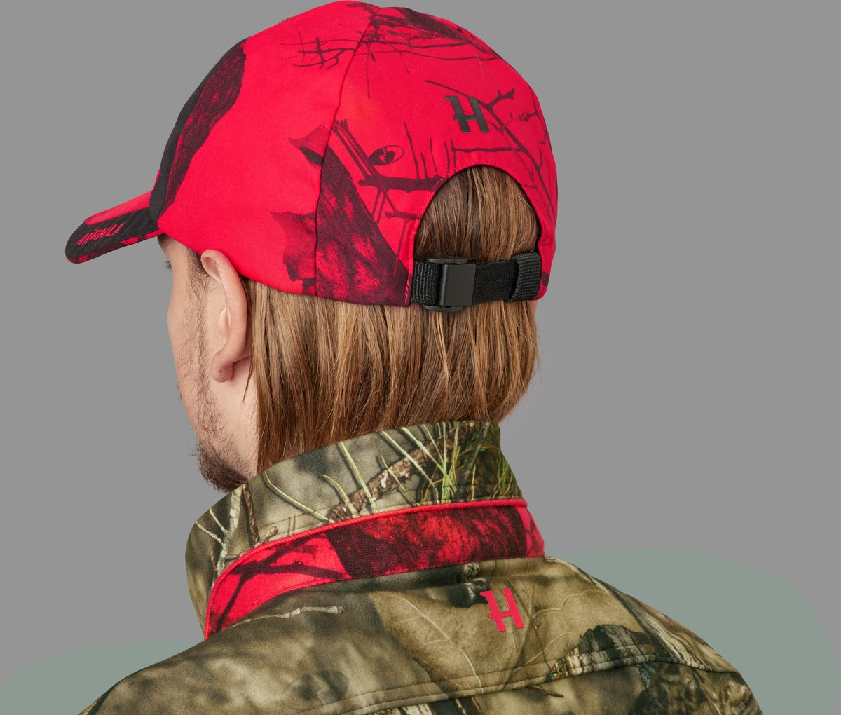 Moose Hunter 2.0 – czapka z daszkiem Safety MossyOak®Red