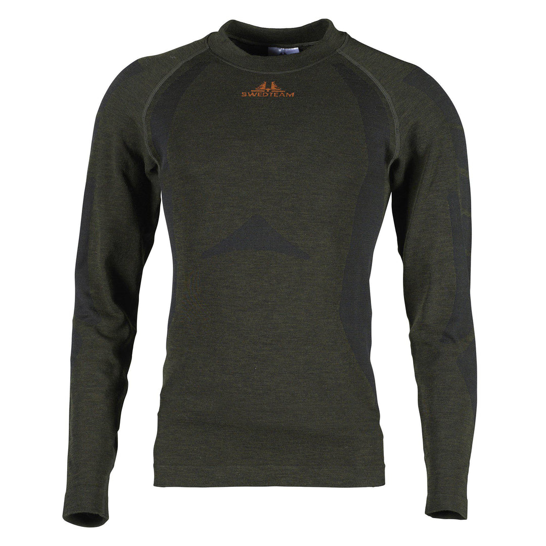 Zestaw Bielizny Termicznej Merino Tech Base Layer Hunting Green – Swedteam