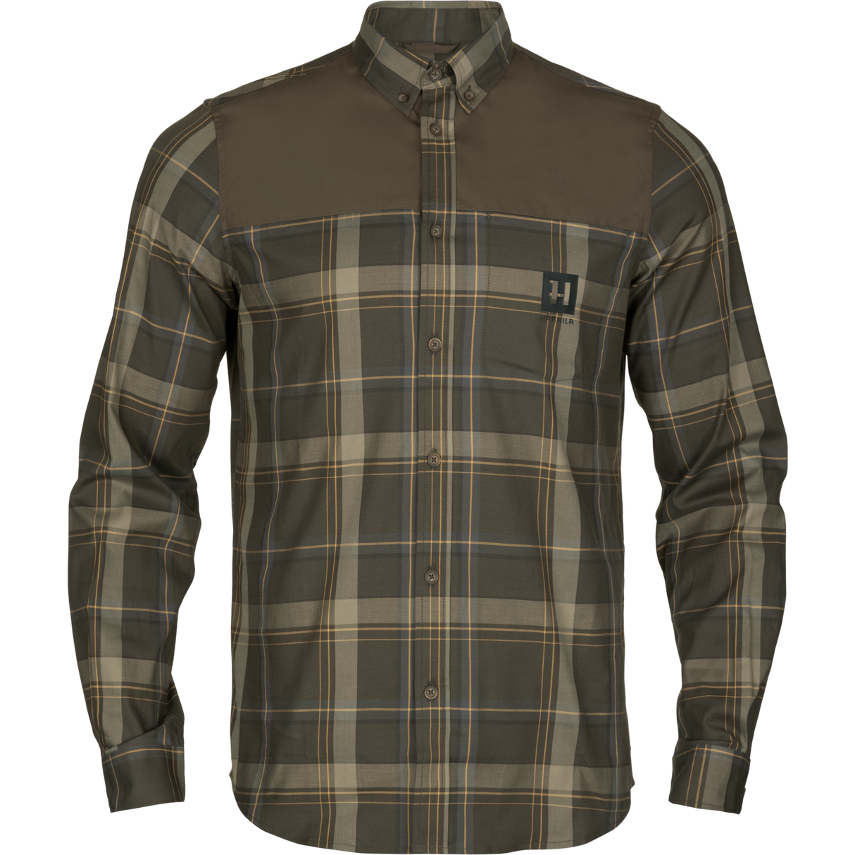 Anker L/S Hemd - Willow green - Härkila