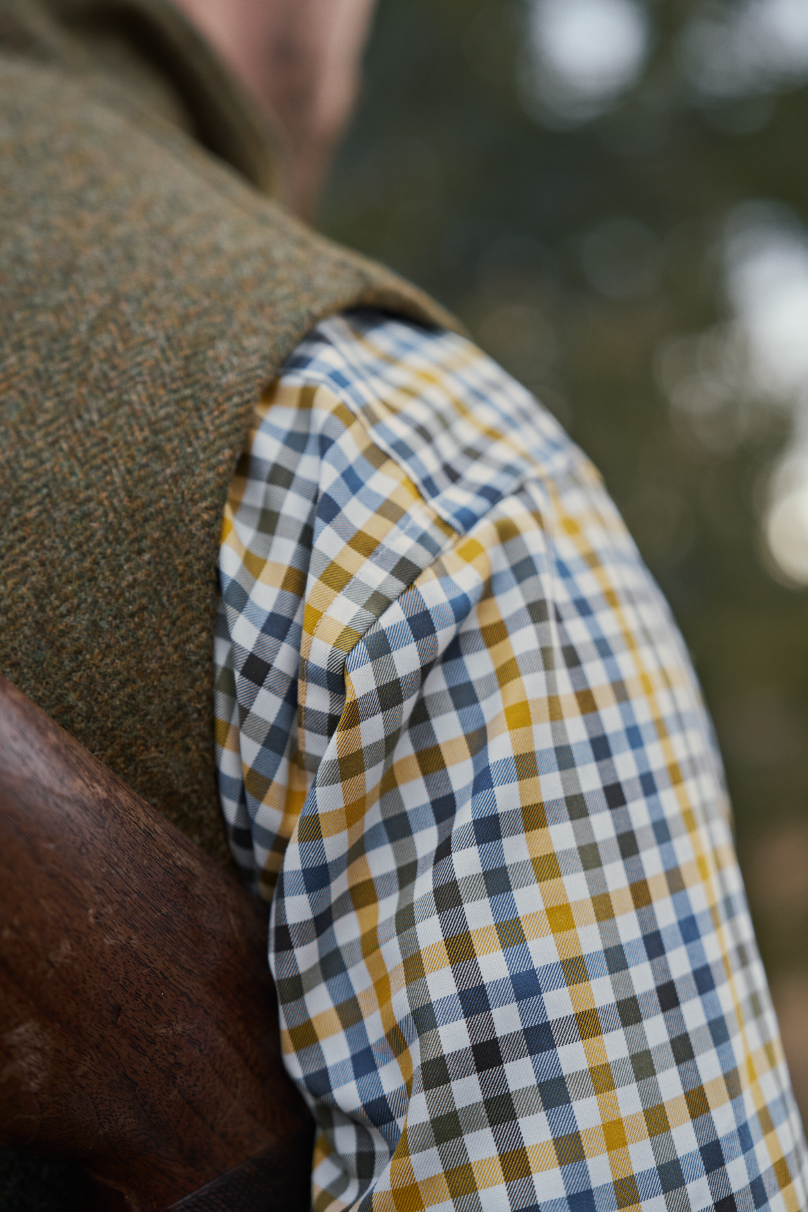Weste Forest green/Herringbone – Härkila