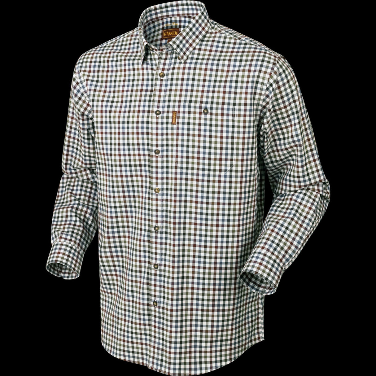 Milford Hemd - Burgundy check - Härkila