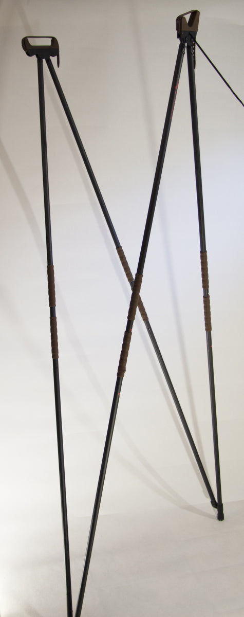 Fenris 2 4-Beinig Zielstock, Schwarz, Carbon