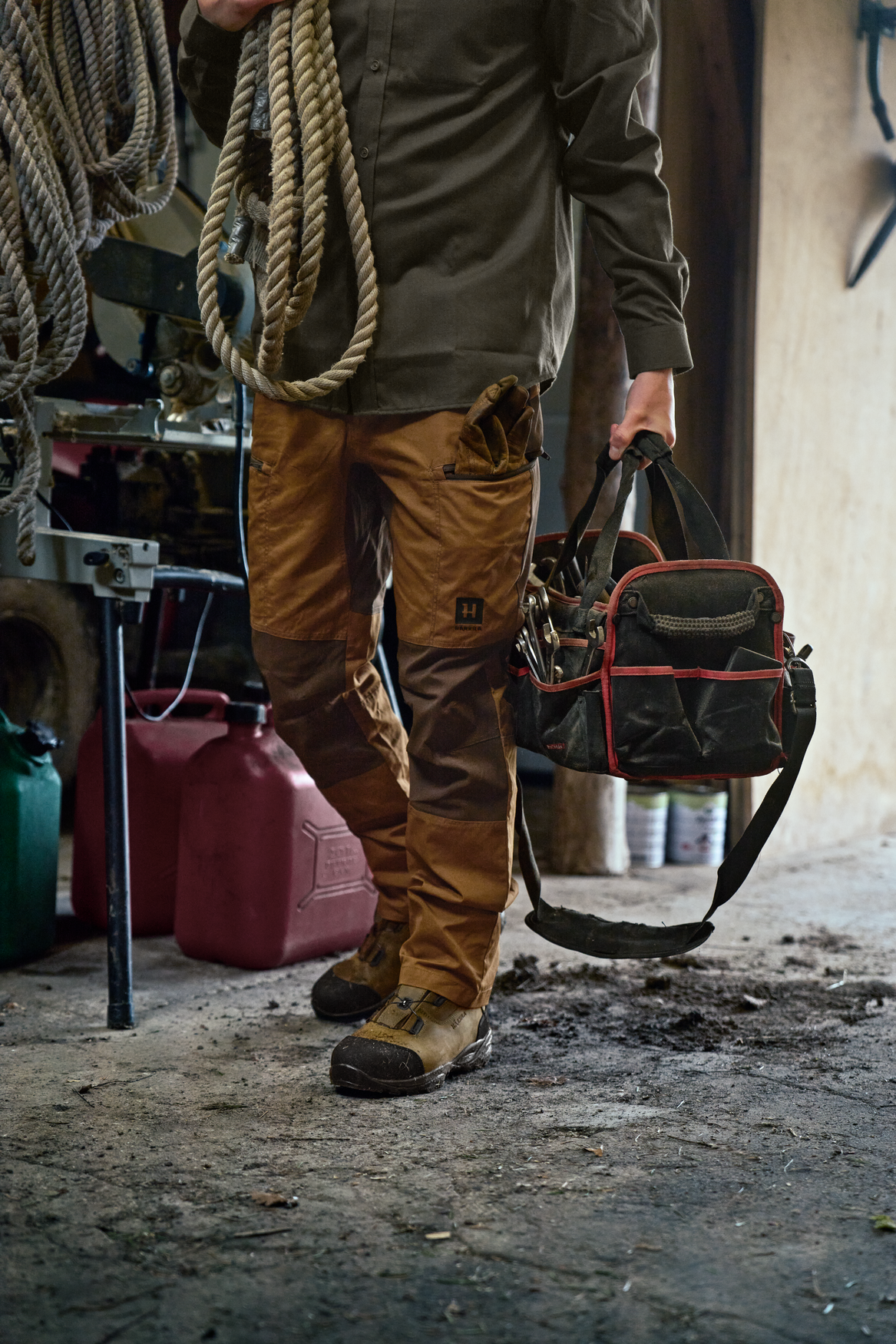 Fjell-Hose Rustique clay/Braun – Härkila