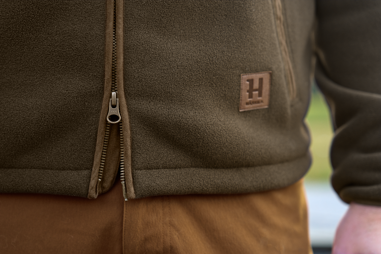 Sherpa-Fleecejacke Willow green – Härkila