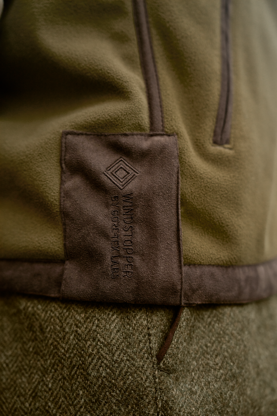 WSP Wendeweste Dark olive/Sea blue – Härkila