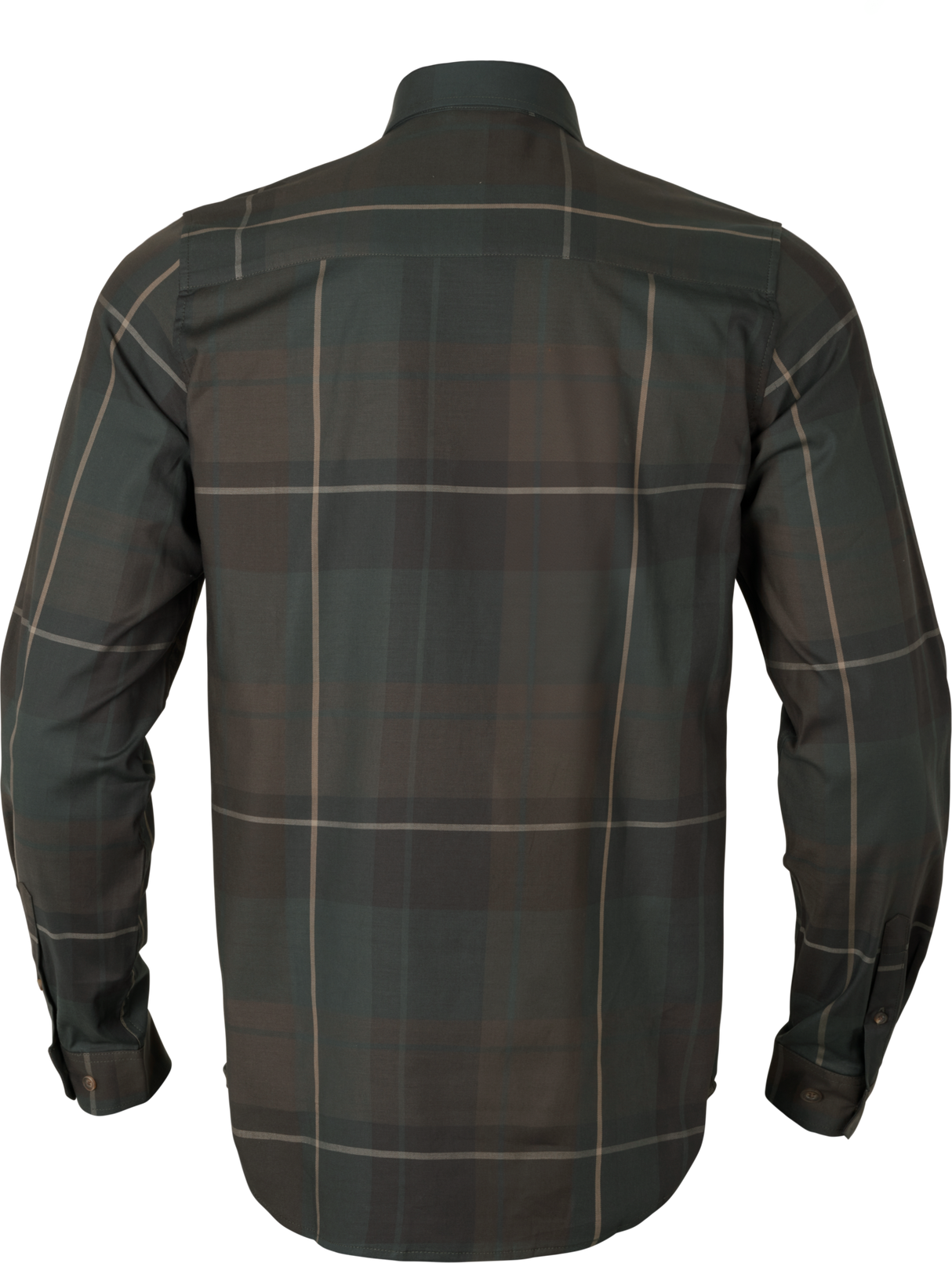 Akse Langarmhemd - Shadow brown check – Härkila