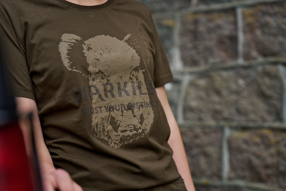 Wildboar S/S T-Shirt W Willow green - Härkila