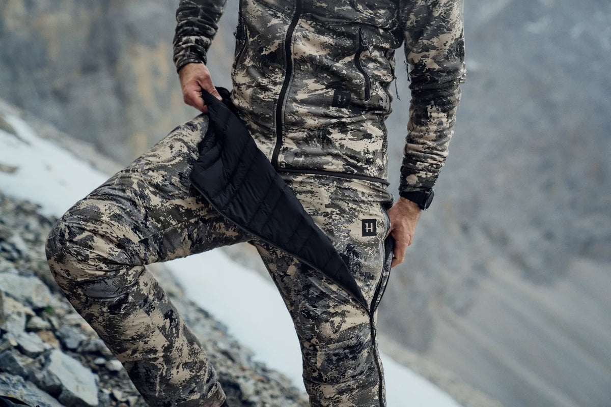 Mountain Hunter Expedition - packable Down spodnie AXIS MSP®Mountain - Härkila