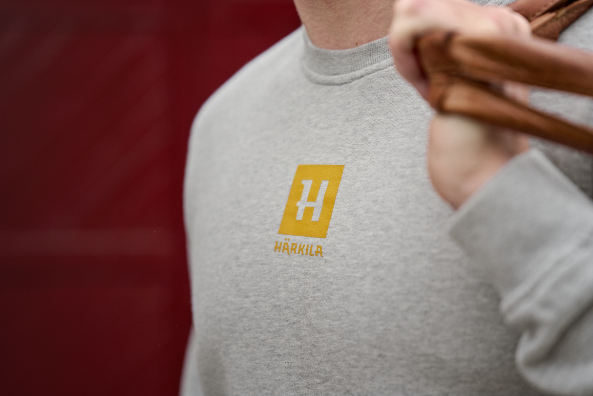 Instinct Melange Sweatshirt Grau Melange - Härkila