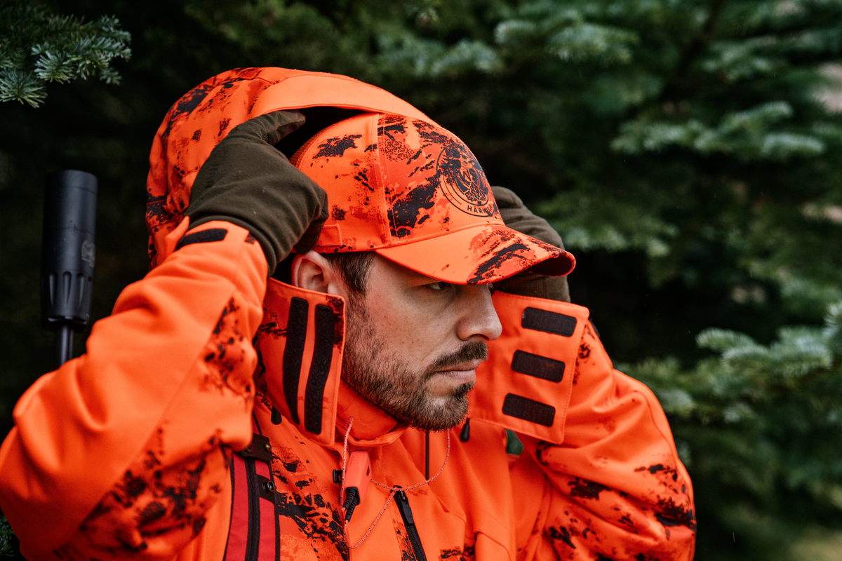 Kurtka ocieplana Wildboar Pro Blaze Camo HWS - AXIS MSP® CE Orange - Härkila