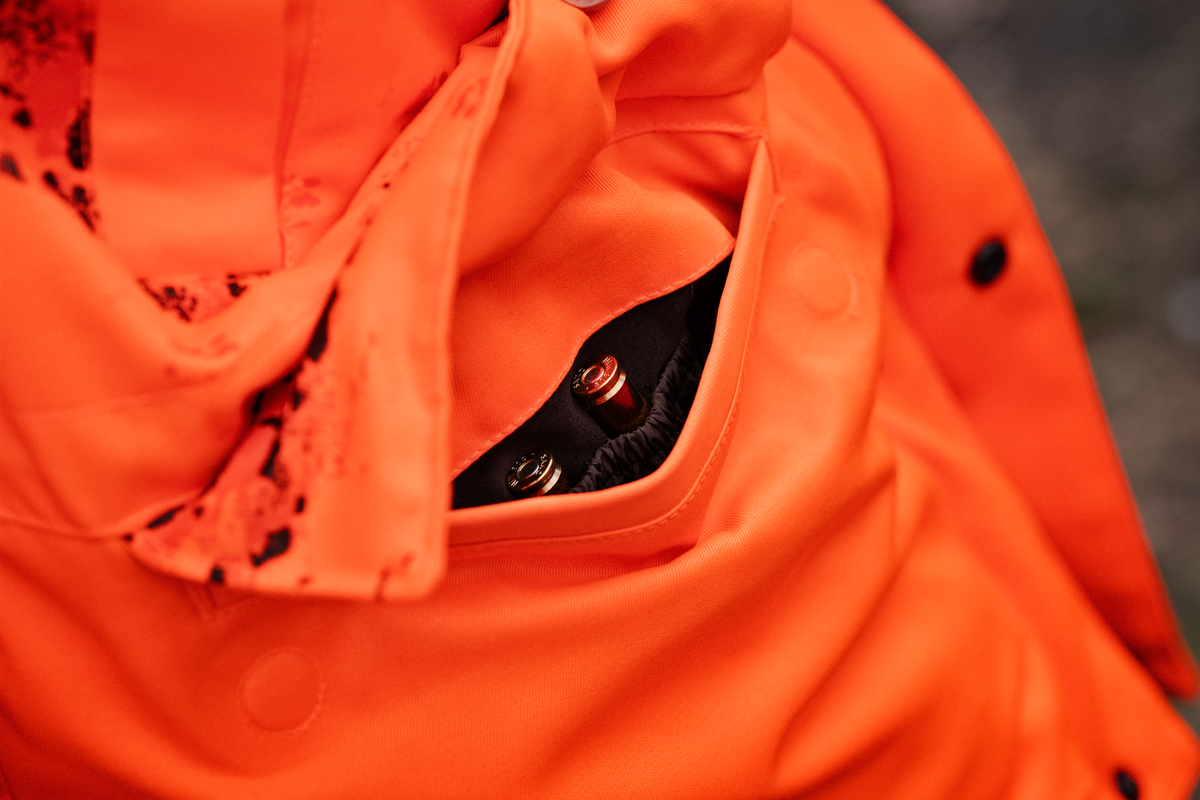 Kurtka ocieplana Wildboar Pro Blaze Camo HWS - AXIS MSP® CE Orange - Härkila