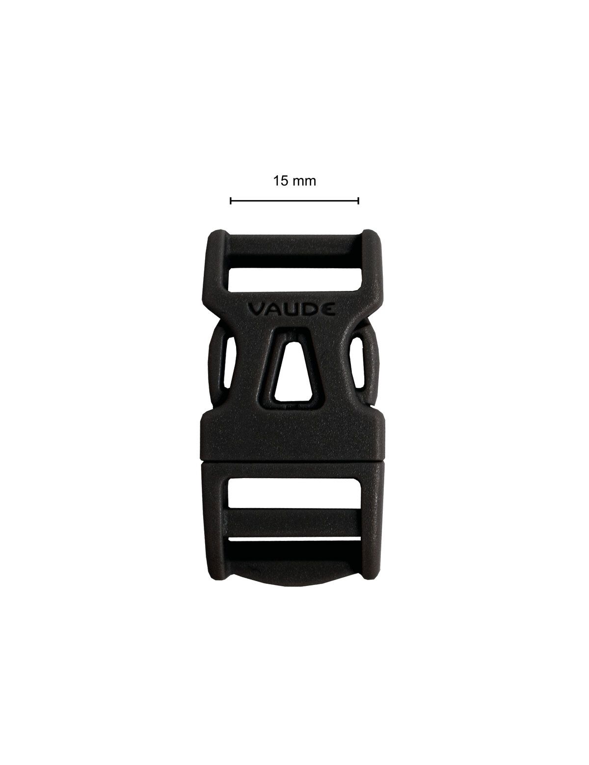 Steckschließe 15 mm Single Adjust - Vaude