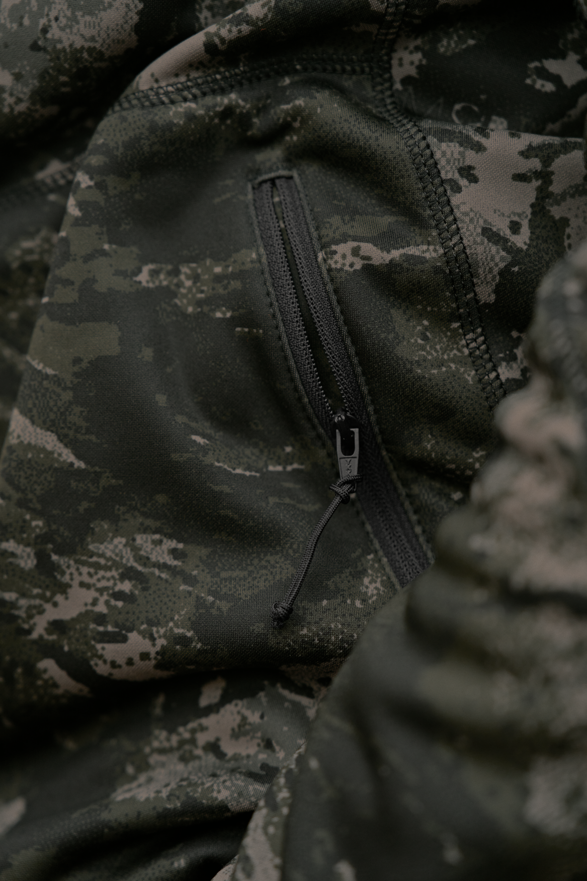 NOCTYX Camo Fleecejacke mit durchgehendem Reißverschluss – Härkila