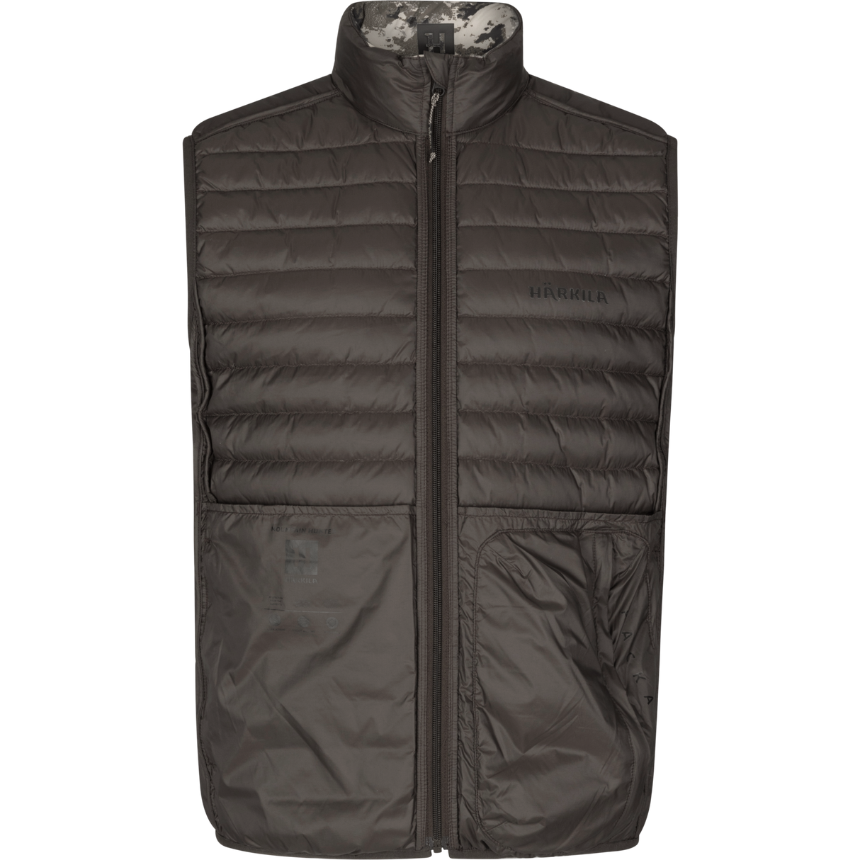 Mountain Hunter Expedition wendbare Daunenweste AXIS MSP®Mountain/Shadow braun - Härkila