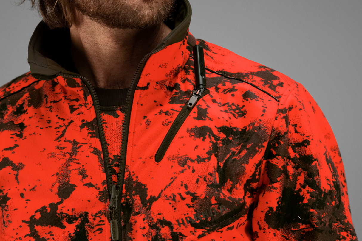 Wildboar Pro - Wendbare WSP-Jacke Willow green/AXIS MSP®Wildboar orange - Härkila