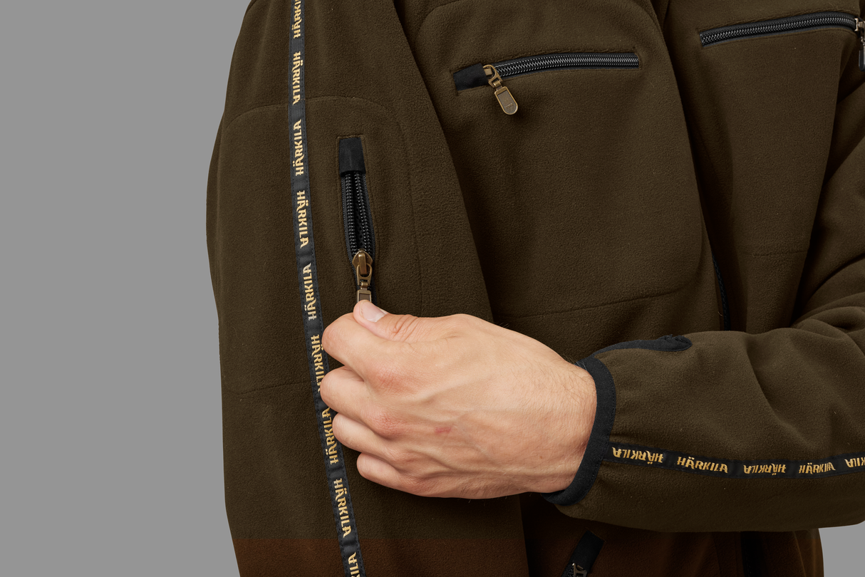 Kamko Fleecejacke - Limited Edition Willow green/AXIS MSP®Forest - Härkila