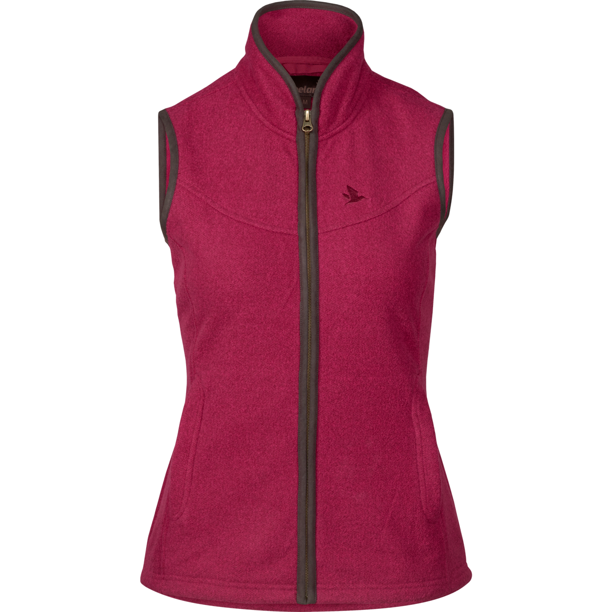 Woodcock Fleeceweste für Damen Classic Bordeaux - Seeland