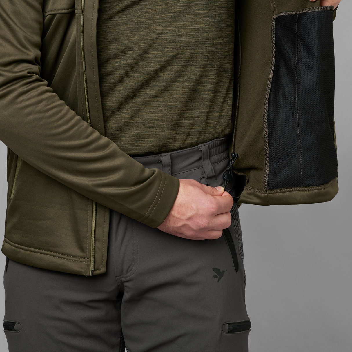 Elliot Fleece - Pine green - Seeland