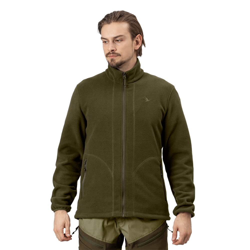 Ben Fleece-Jacke Pine Green - Seeland