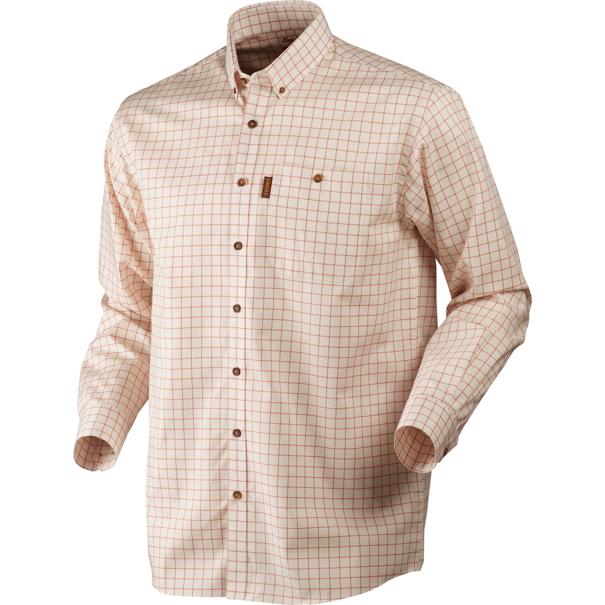 Stenstorp Hemd Burnt orange check mit Button-down-Kragen - Härkila