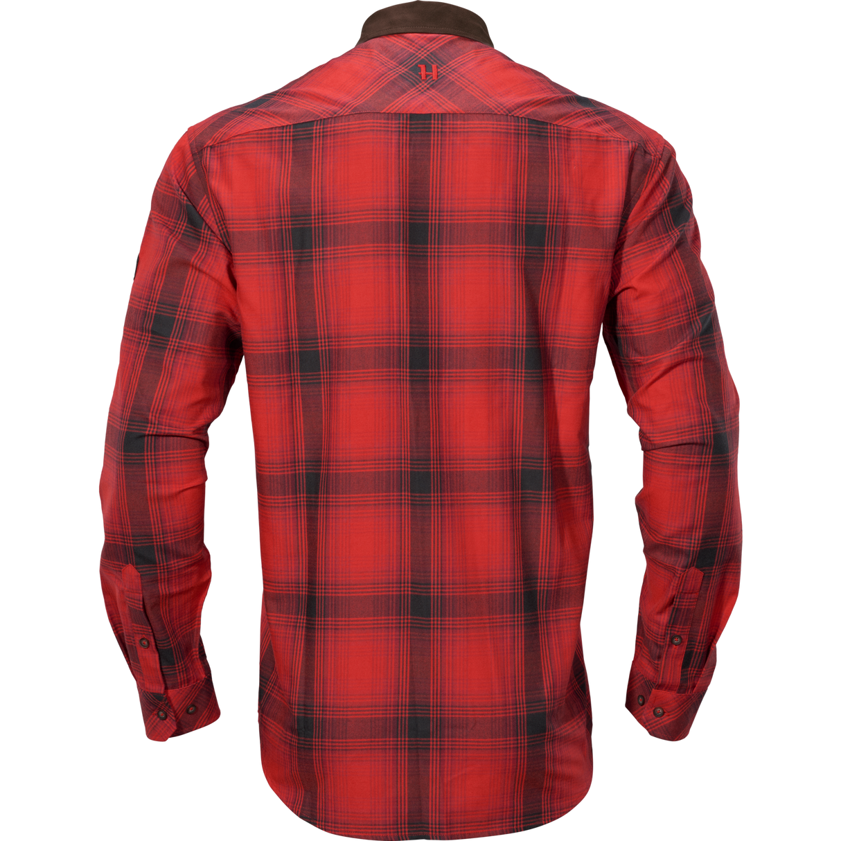 Driven Hunt Flanellhemd Rot/Schwarz kariert - Härkila