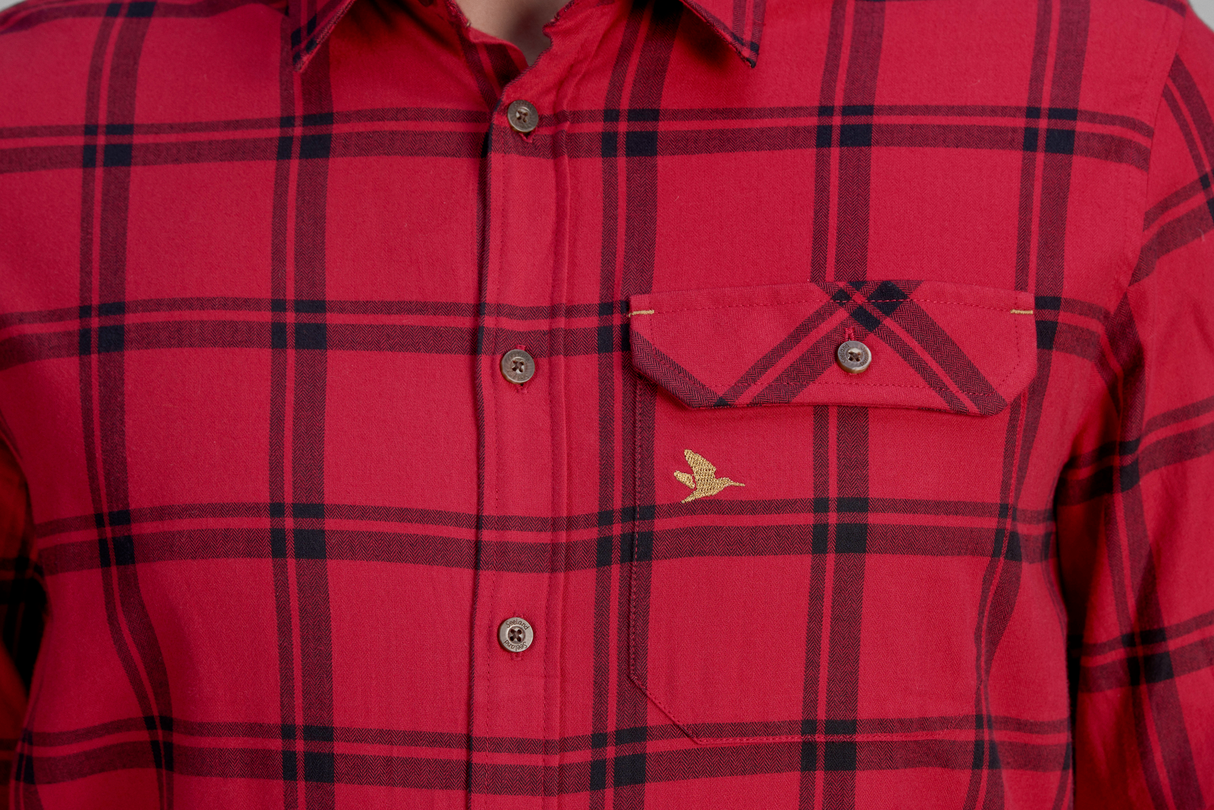 Highseat Hemd Hunter Rot - Seeland