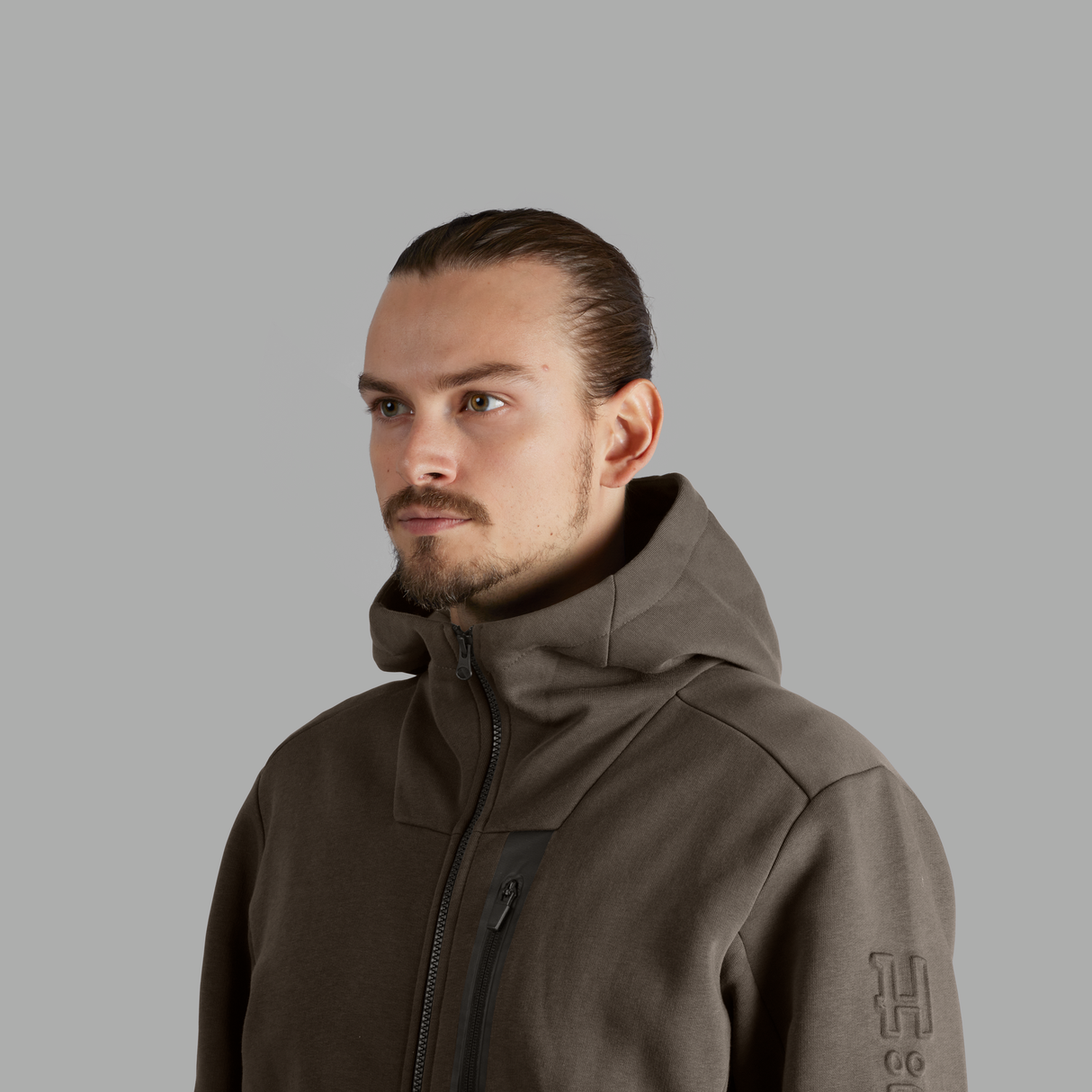Kapuzenpullover Grau - Härkila