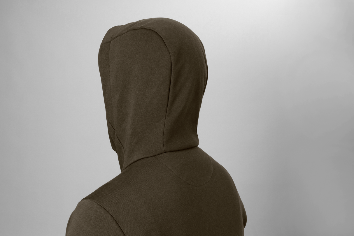 Kapuzenpullover Shadow brown - Härkila