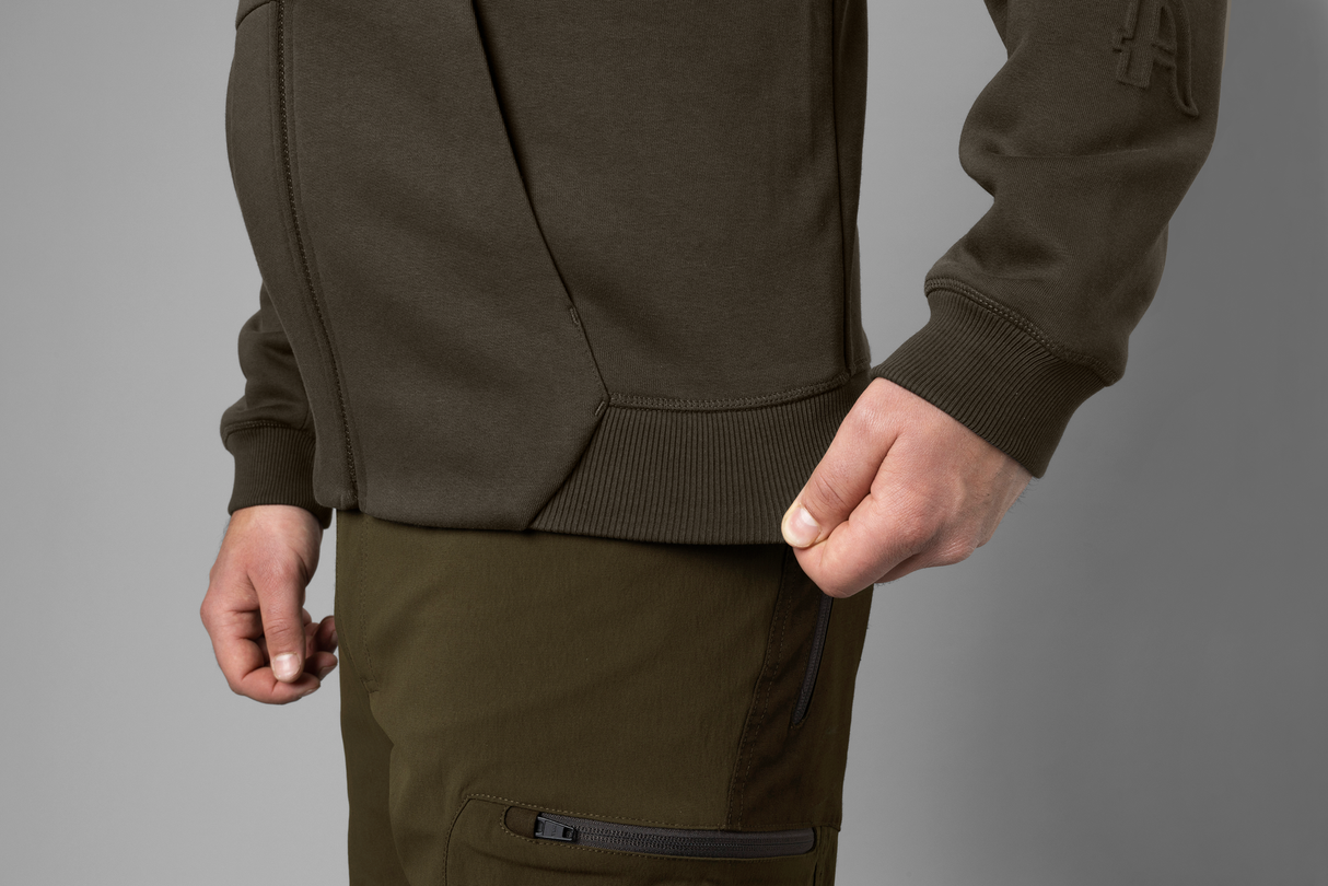 Kapuzenpullover Shadow brown - Härkila