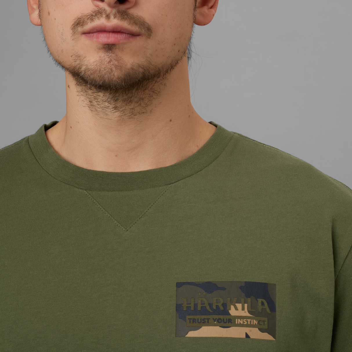 Core T-Shirt Dunkeloliv - Härkila