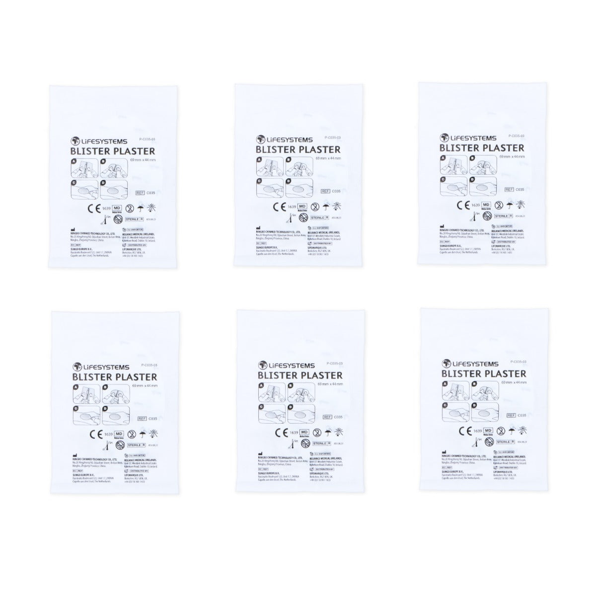 Blasenpflaster (6er Pack) – Life Systems