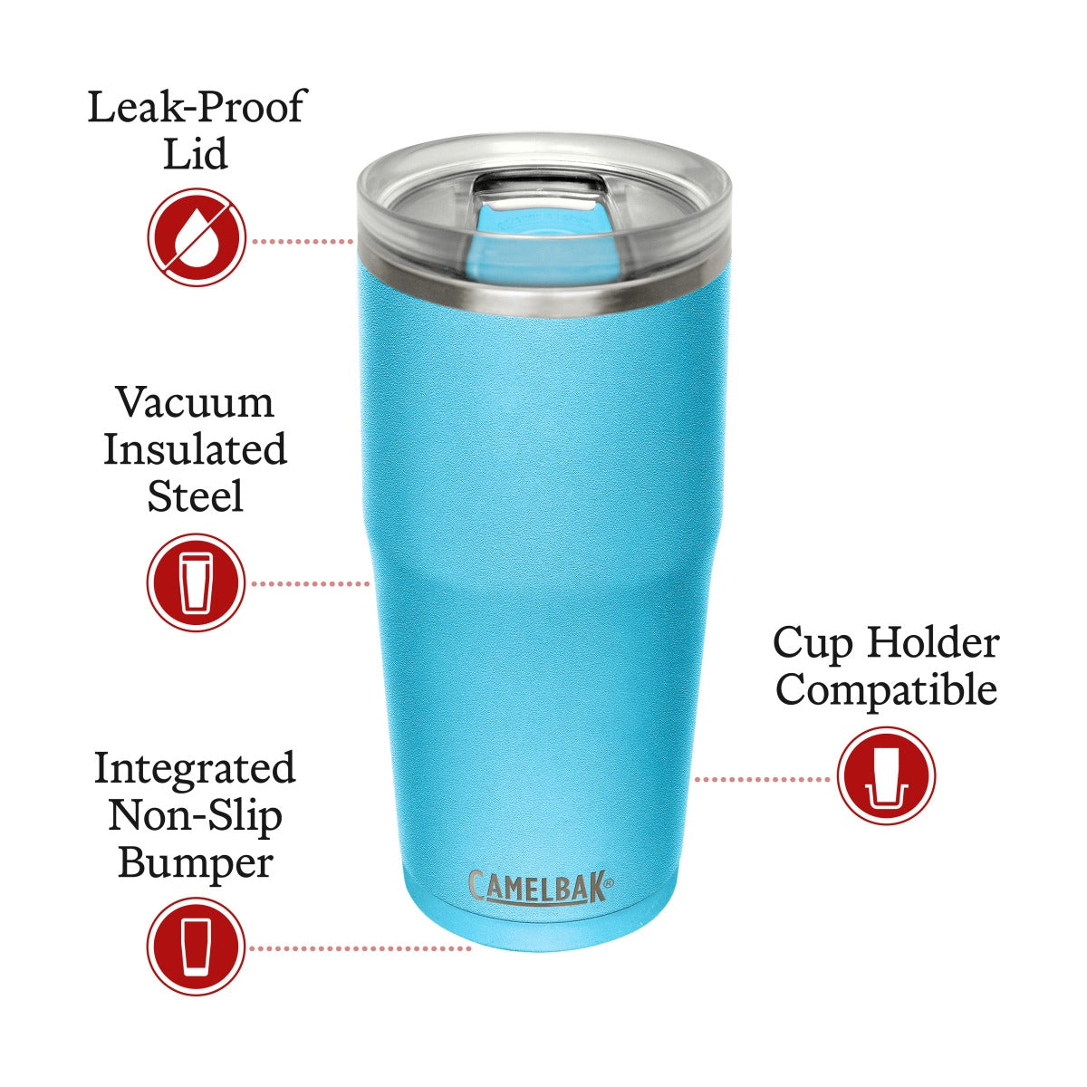 Kubek termiczny Thrive Tumbler VSS 20oz - Camelbak - Nordic Blue
