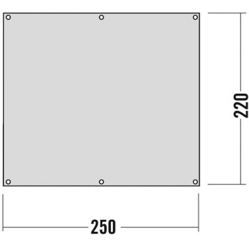 Zeltunterlage 250 x 220 cm - Tatonka