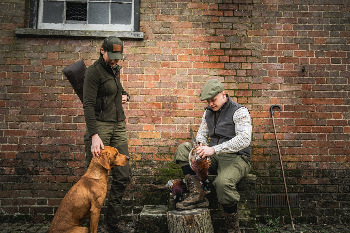 Woodcock Ivy Fleecejacke - Pine green melange - Seeland
