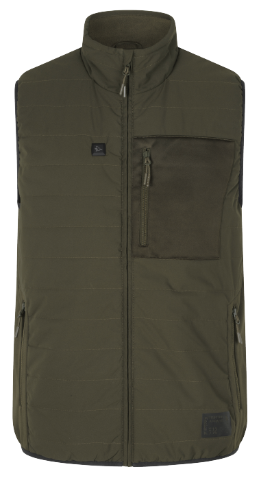 Celsius Heat Weste Pine Green - Seeland