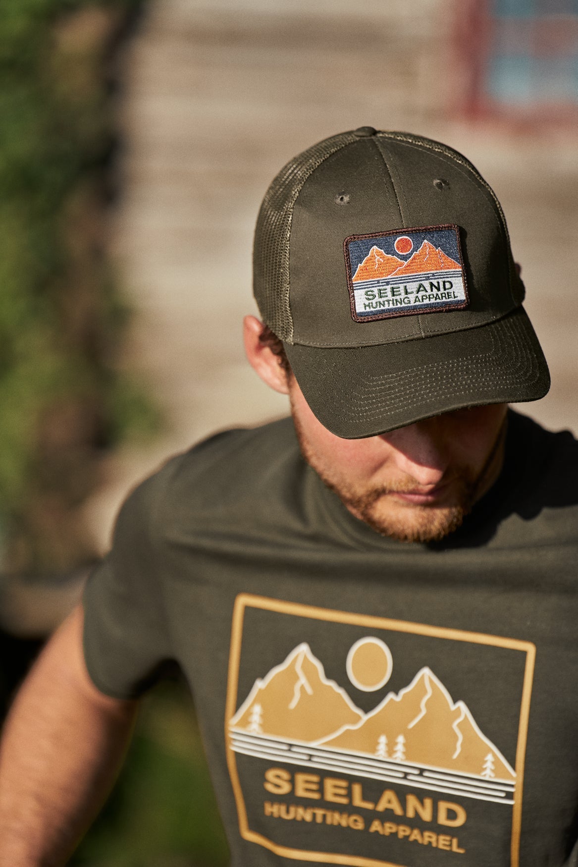 Gabbro Trucker-Kappe Grizzly Brown - Seeland