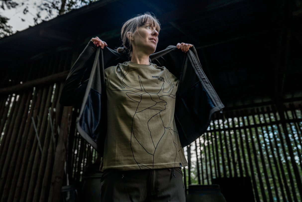 Damen T-Shirt Military Olive – Seeland