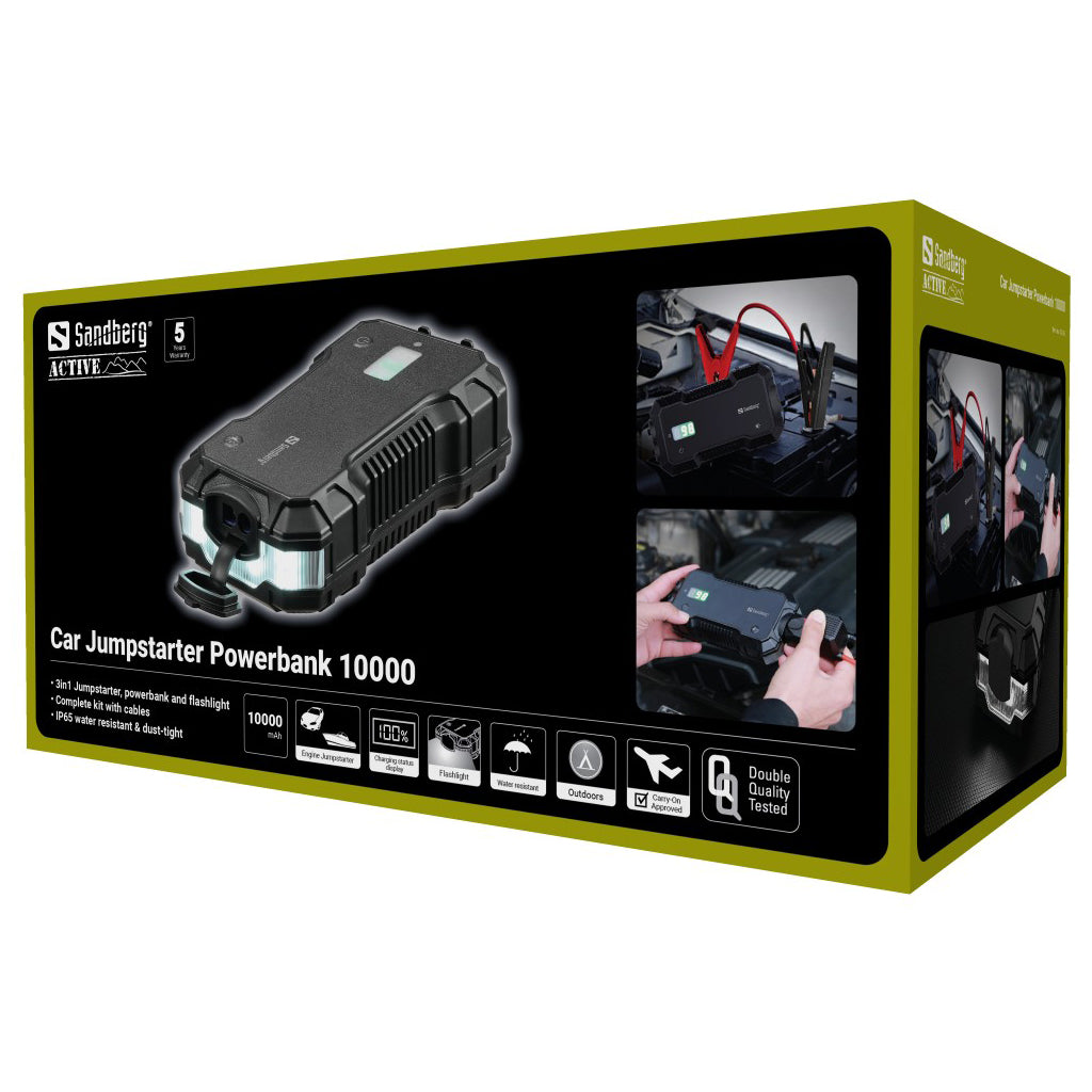 Auto-Starthilfe Powerbank 10000 - Sandberg