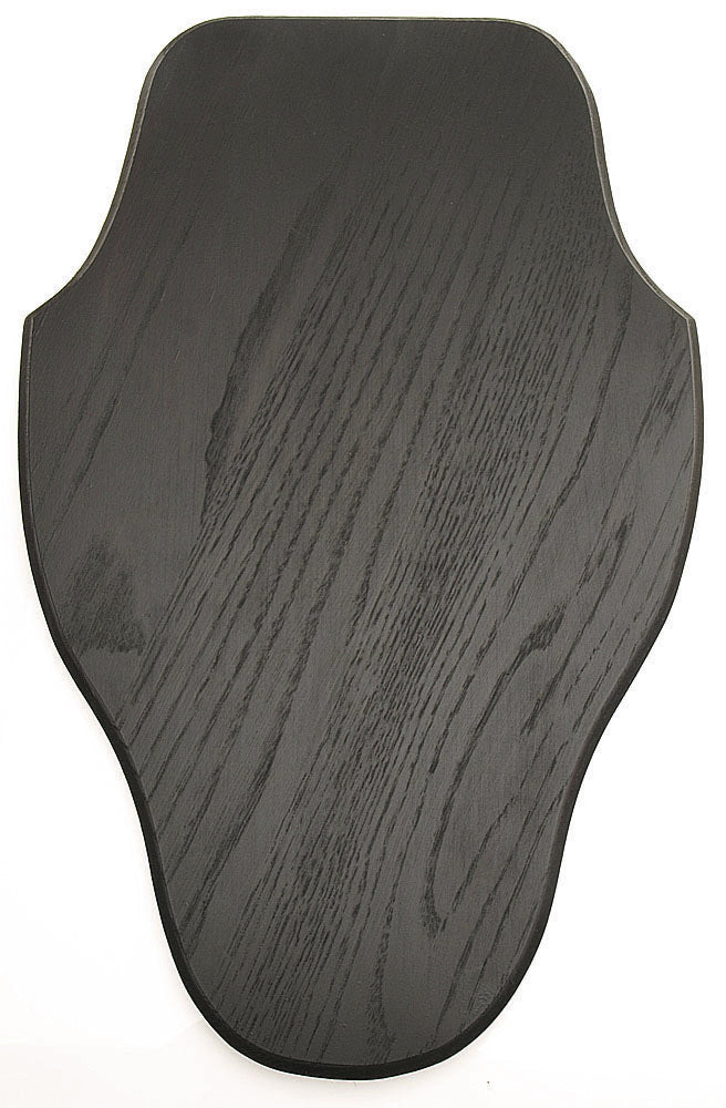 Geweihplatte - Elch/Hirsch - Dunkle Eiche 43 x 27 cm - Hunters Choice