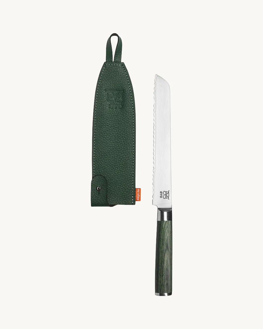 SKARVET SMARAGD Brotmesser - Øyo