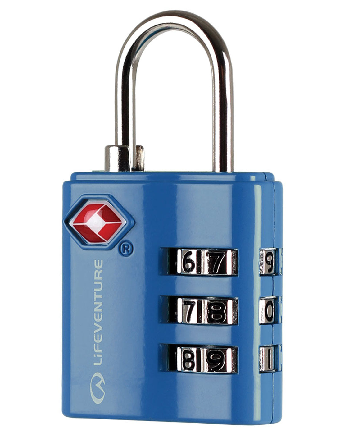 TSA-Kombinationsschloss Blau – Life Venture