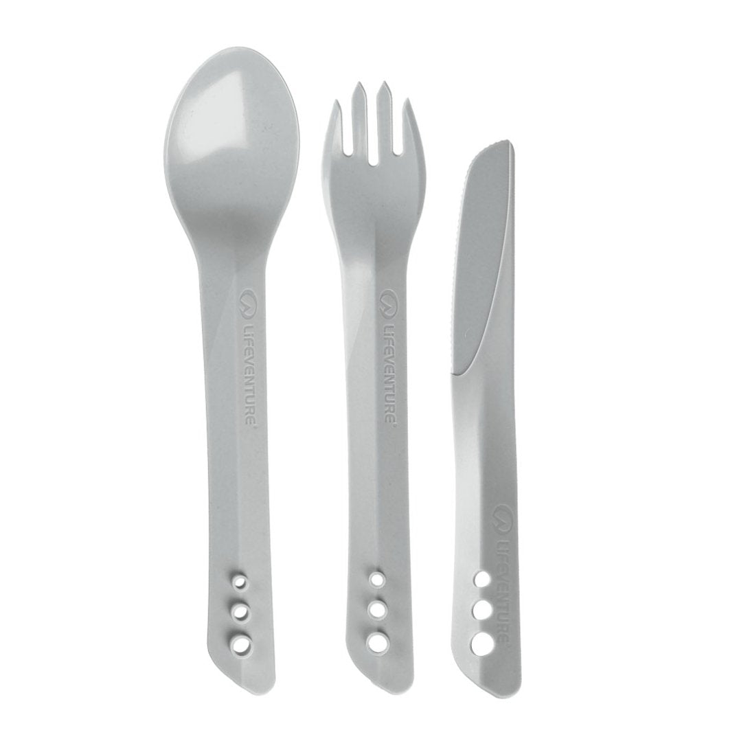 Ellipse Besteckset Hellgrau – Life Venture