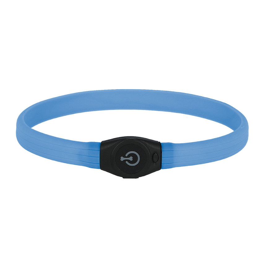 Halsband Maxi Safe LED – Blau – Kerbl