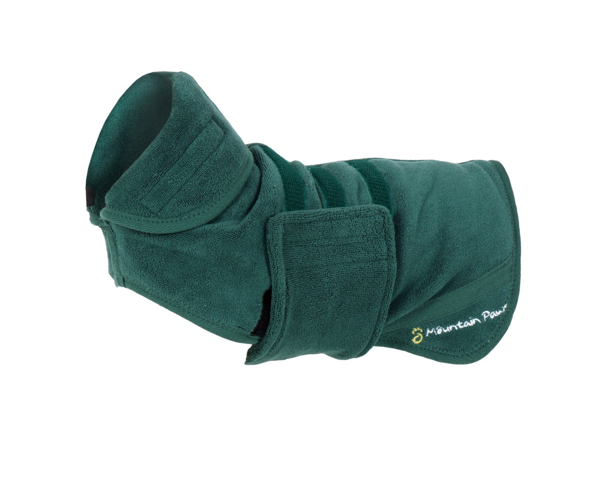 Hundebademantel Klein Grün – Mountain Paws