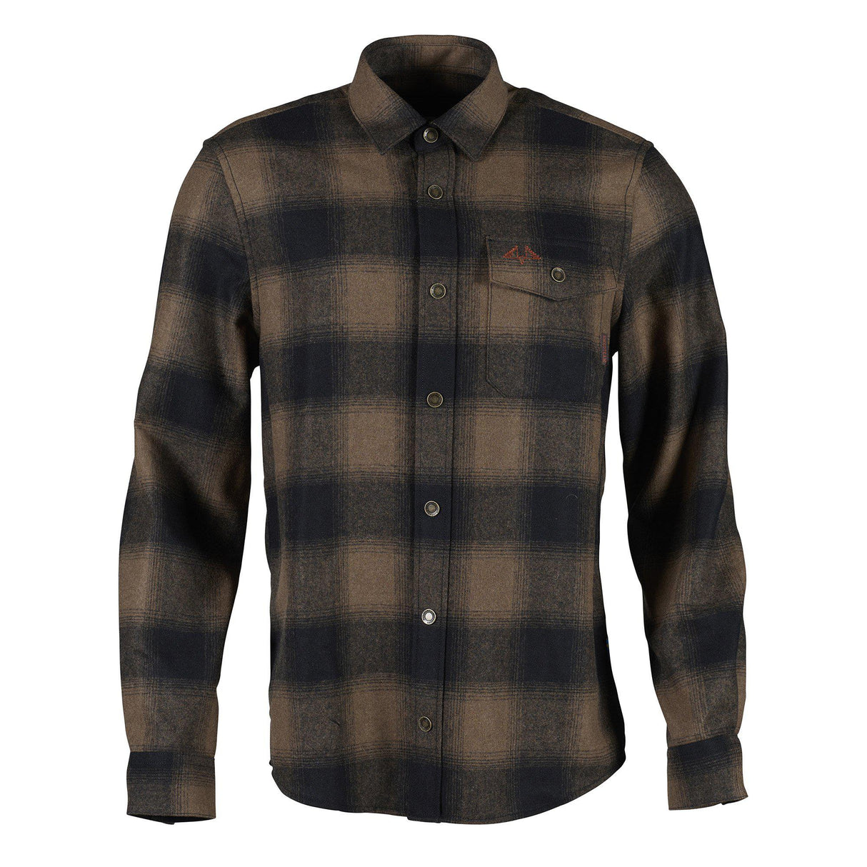 Lynx Wollhemd Dark Sand - Swedteam