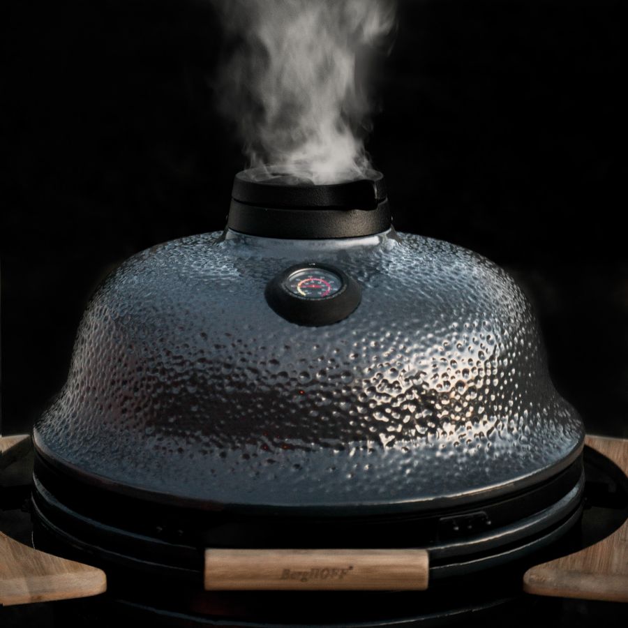 RON Keramik-BBQ-Grill 58 cm (23") Grau - BergHoff