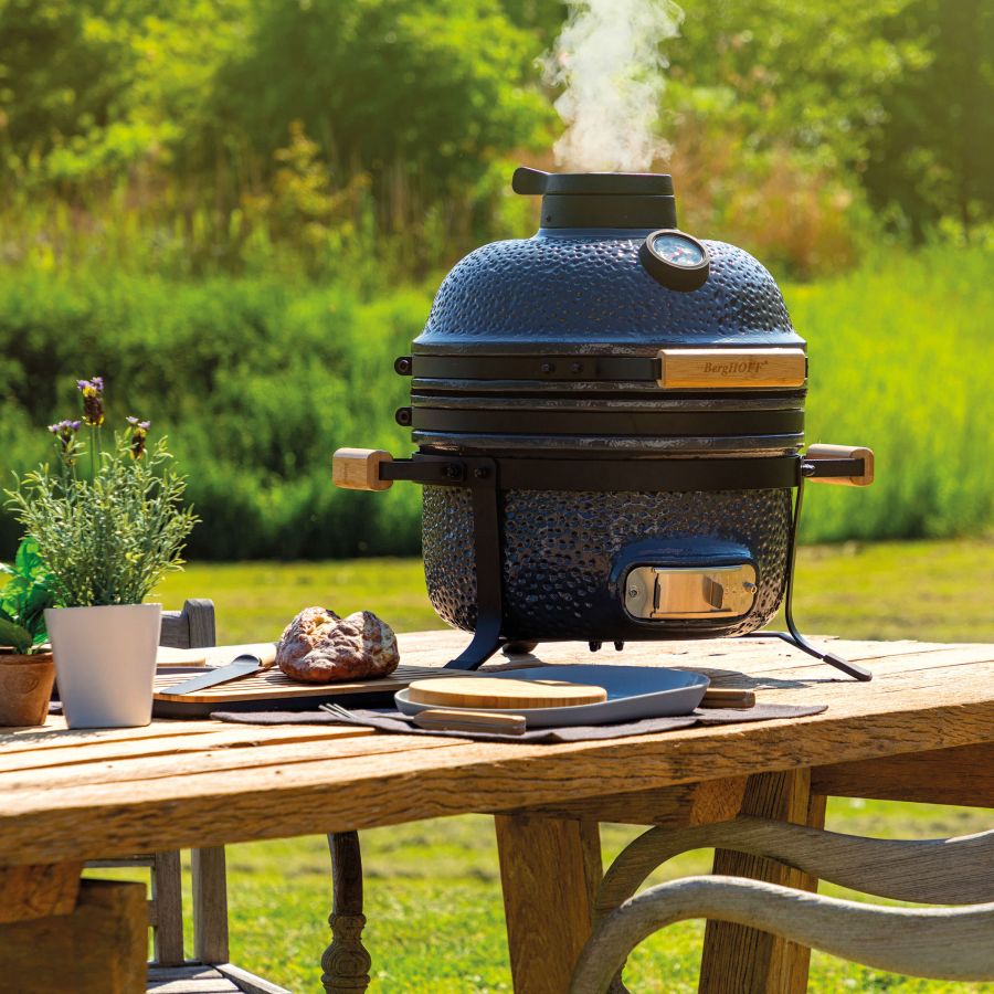 RON Keramik-BBQ-Grill 40 cm (16") Grau - BergHoff