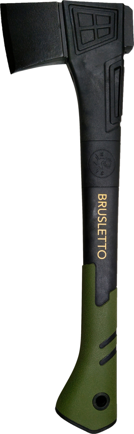 Universalaxt Kikut 46 cm Schwarz/Grün S – Brusletto